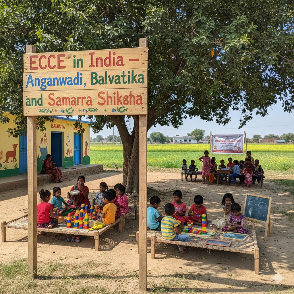 ECCE in India – Anganwadi, Balvatika and Samagra Shiksha